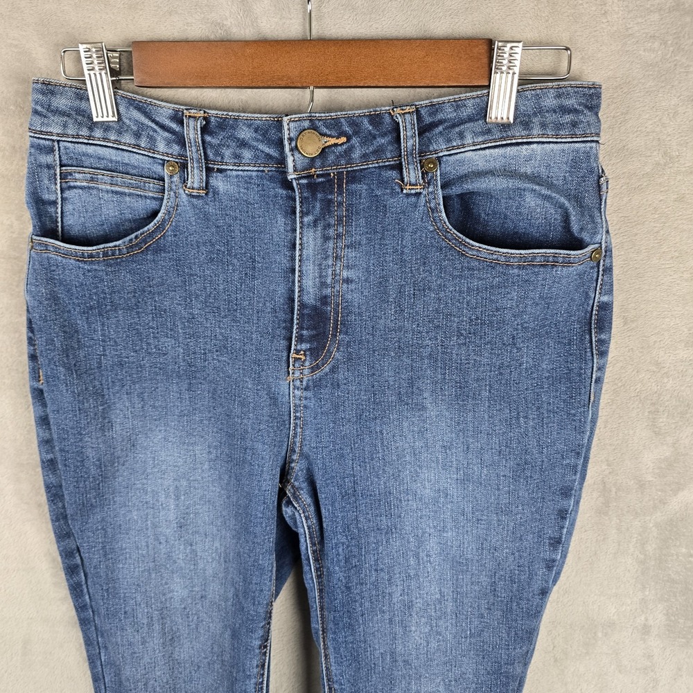 OAT New York Blue Skinny Leg  Blue Jeans Women size 4/ 27